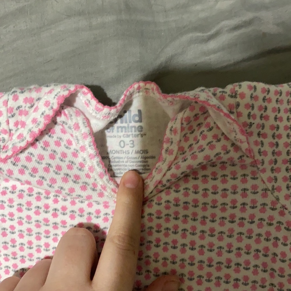 Baby onesie worn twice in great condition